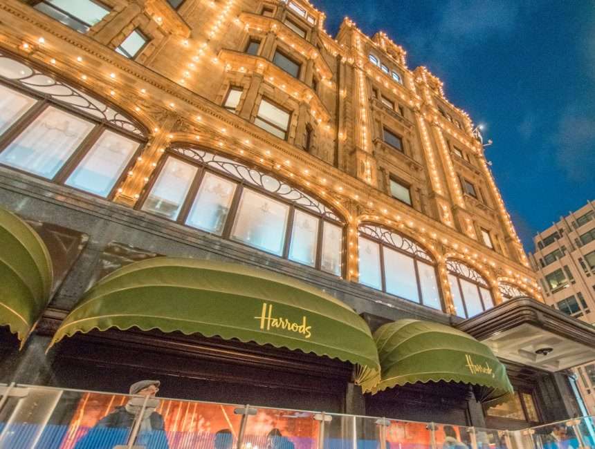 harrods Londen winkelen